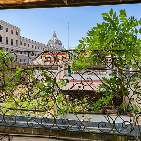 Vatican Amazing Terrace Overlooking St Peter Roma