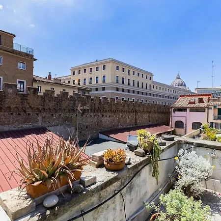 Vatican Amazing Terrace Overlooking St Peter Roma